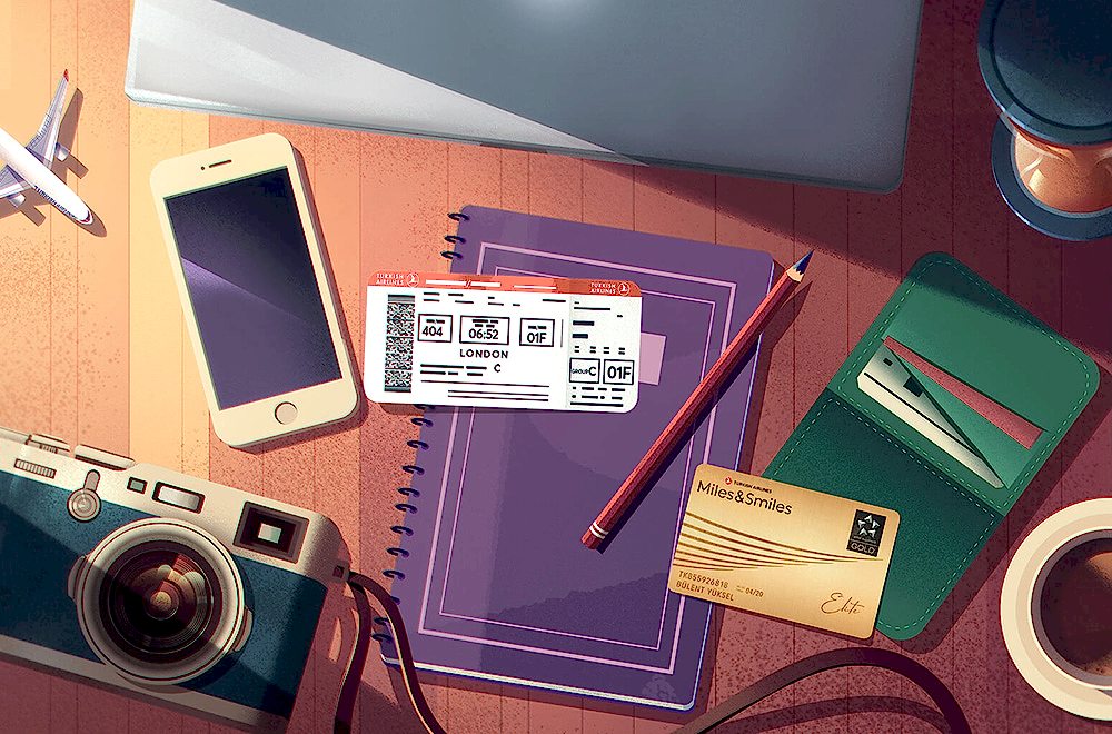 Turkish Airlines Illustrations